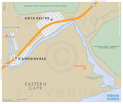 Street Level Colchester Map