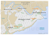 Street Level Gonubie Map