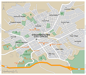 Street Level Grahamstown Map
