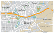 Street Level Benoni Map