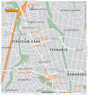 Street Level Ferndale Map