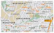 Street Level Honeydew Map