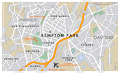 Street Level Kempton Park Map