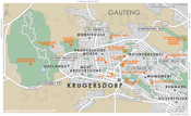 Street Level Krugersdorp Map