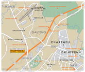 Street Level Lanseria Map