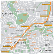 Street Level Parktown Map