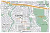 Street Level Rivonia Map