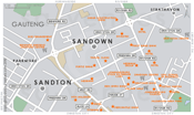 Street Level Sandown Map