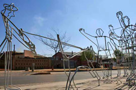 Vilakazi Street in Soweto.