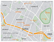 Street Level Berea Map