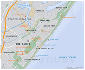 Street Level Bluff Map