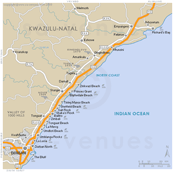 Dolphin Coast Map