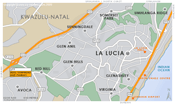 Street Level La Lucia Map