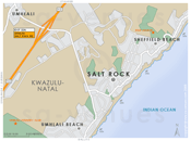 Street Level Salt Rock Map
