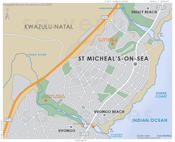 Street Level St Michaels On Sea Map