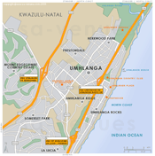 Street Level Umhlanga Map