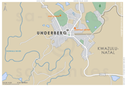 Street Level Underberg Map