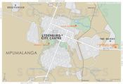 Street Level Lydenburg Map
