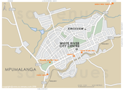 Street Level White River Map
