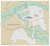Street Level Sabie Map