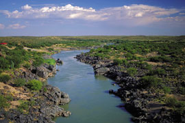 The mighty Orange River