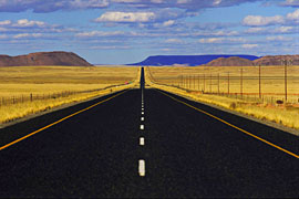 The road to Pofadder