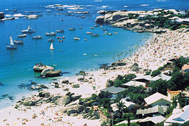 The turquoise waters of Clifton