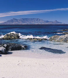 View of Table Mountain from Blaauwberg
