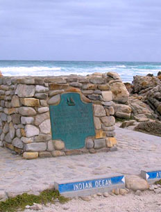 Where two oceans meet - Cape Agulhas