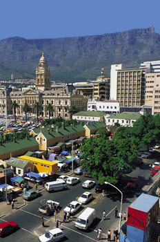 City Hall on Grand Parade in the Cape Town City Bowl