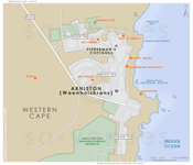Street Level Arniston Map