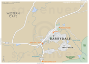 Street Level Barrydale Map