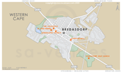 Street Level Bredasdorp Map