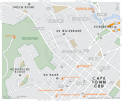 Street Level De Waterkant Map