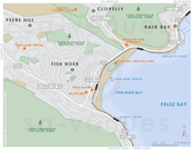 Street Level Fish Hoek Map