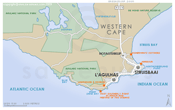 Street Level L'Agulhas Map