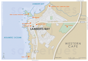 Street Level Lamberts Bay Map