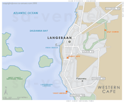 Street Level Langebaan Map