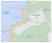 Street Level Llandudno Map