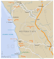 Olifants River Valley Map