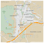 Paarl Map