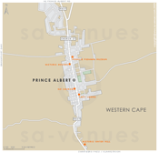 Street Level Prince Albert Map