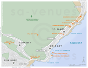St James Map