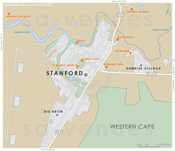 Street Level Stanford Map