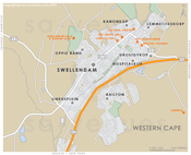 Street Level Swellendam Map