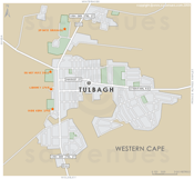 Street Level Tulbagh Map