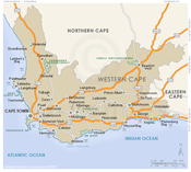 Western Cape Map