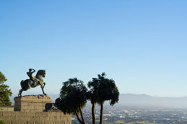 View over Cape Town from Rhodes Memorial