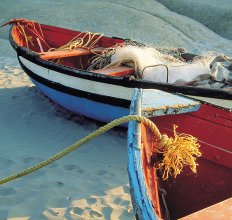 Fishing boats at Paternoster