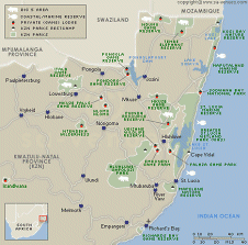 Click to view �
KwaZulu Natal Game & Nature Reserves Map